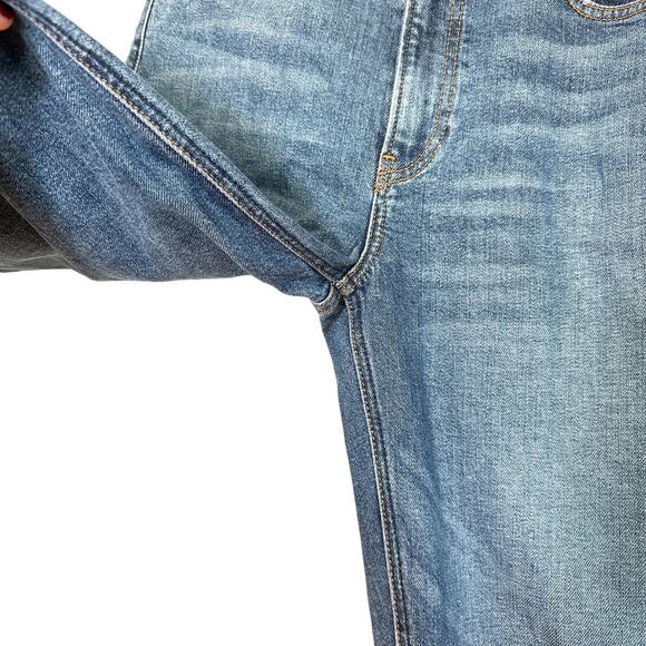 Reformation High & Skinny Denim Stretch Super Soft Jeans Medium Rhine Blue 27 - Picture 7 of 13